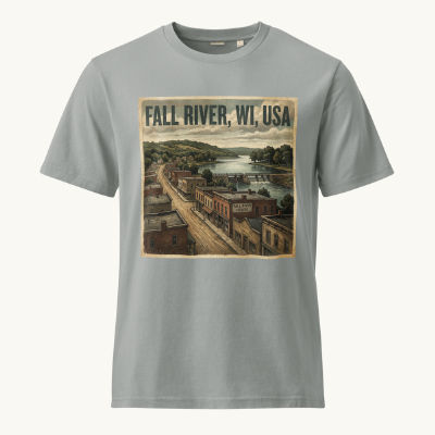 Fall River, WI Vintage Tee