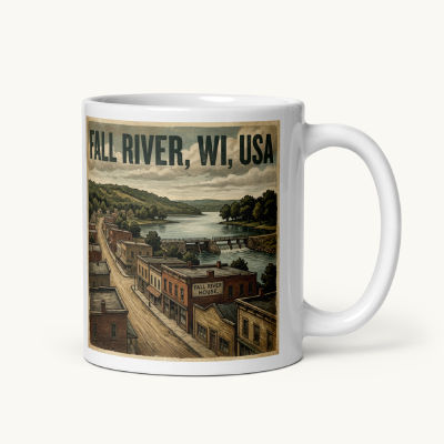 Fall River, WI Coffee Mug