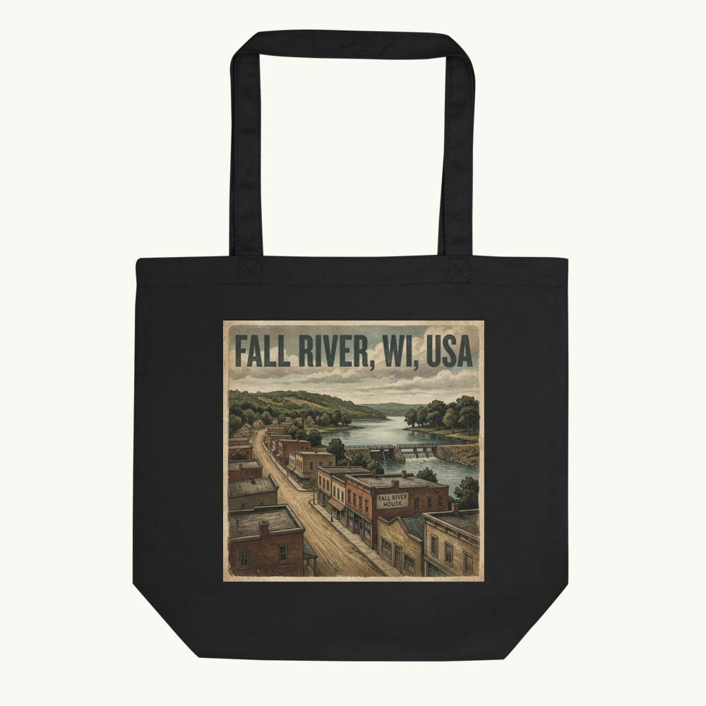 Fall River, WI Tote Bag