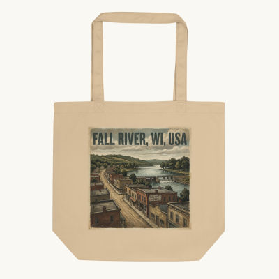 Fall River, WI Tote Bag