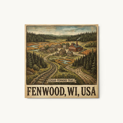 Fenwood, WI Metal Print