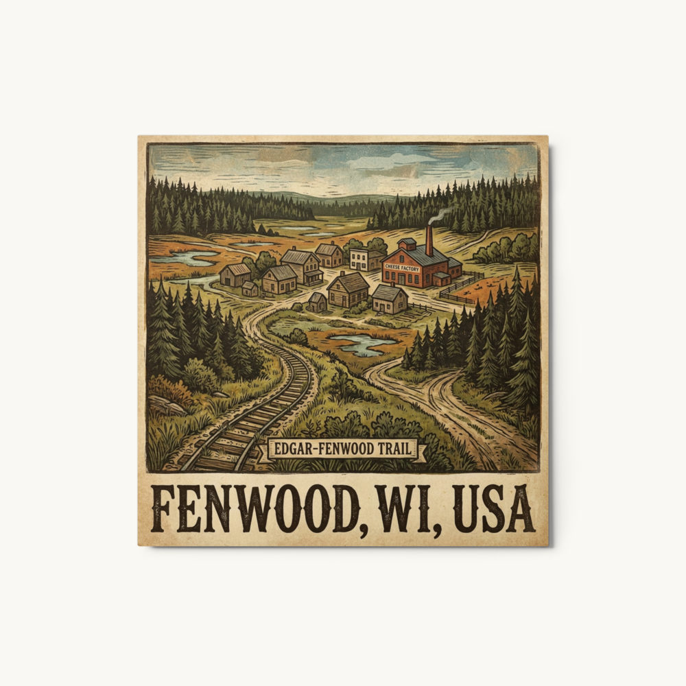 Fenwood, WI Metal Print