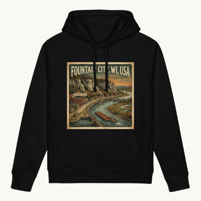 Fountain City, WI Hoodie