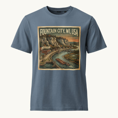 Fountain City, WI Vintage Tee
