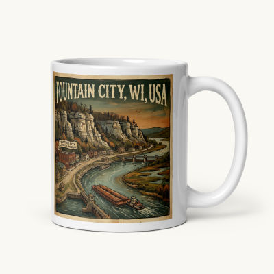 Fountain City, WI Coffee Mug