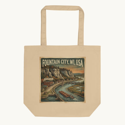 Fountain City, WI Tote Bag