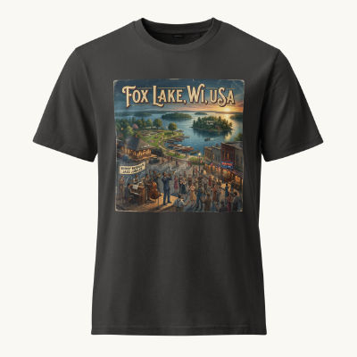 Fox Lake, WI Vintage Tee
