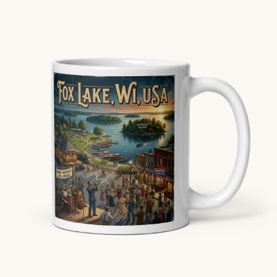 Fox Lake, WI Coffee Mug
