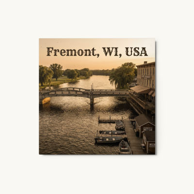 Fremont, WI Metal Print