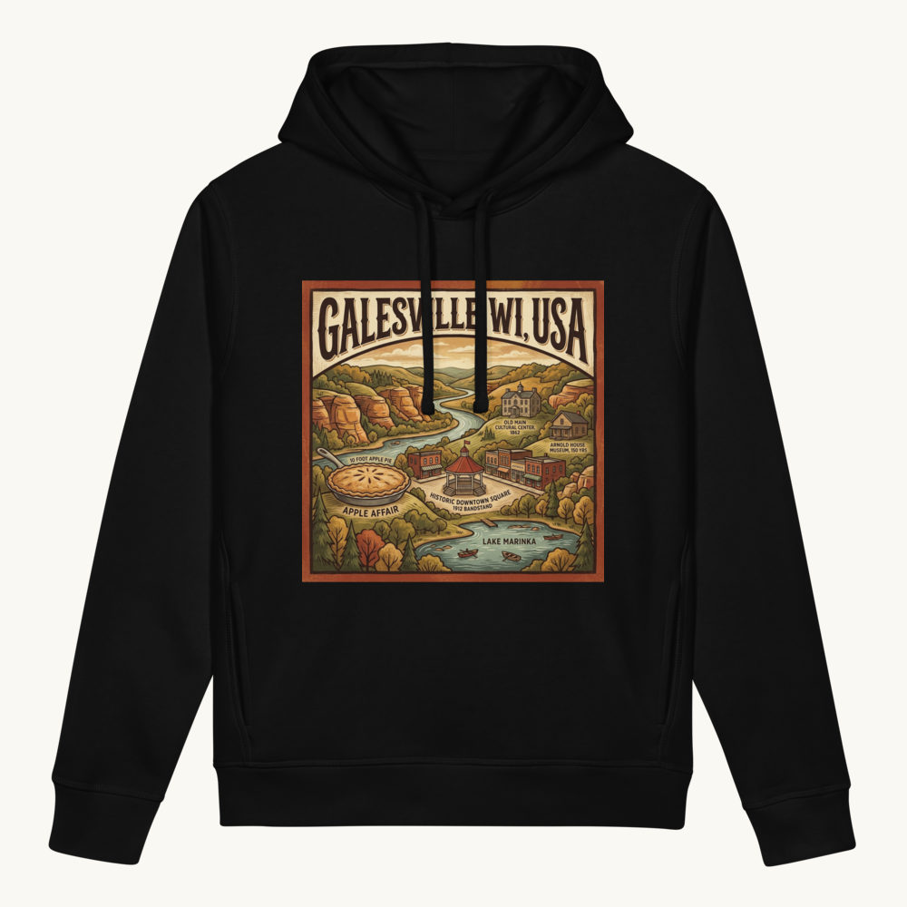 Galesville, WI Hoodie