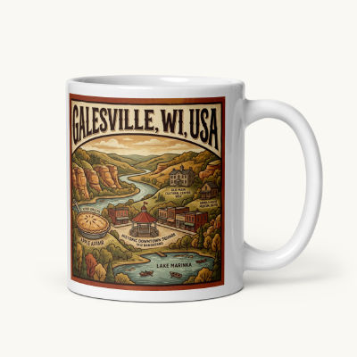 Galesville, WI Coffee Mug