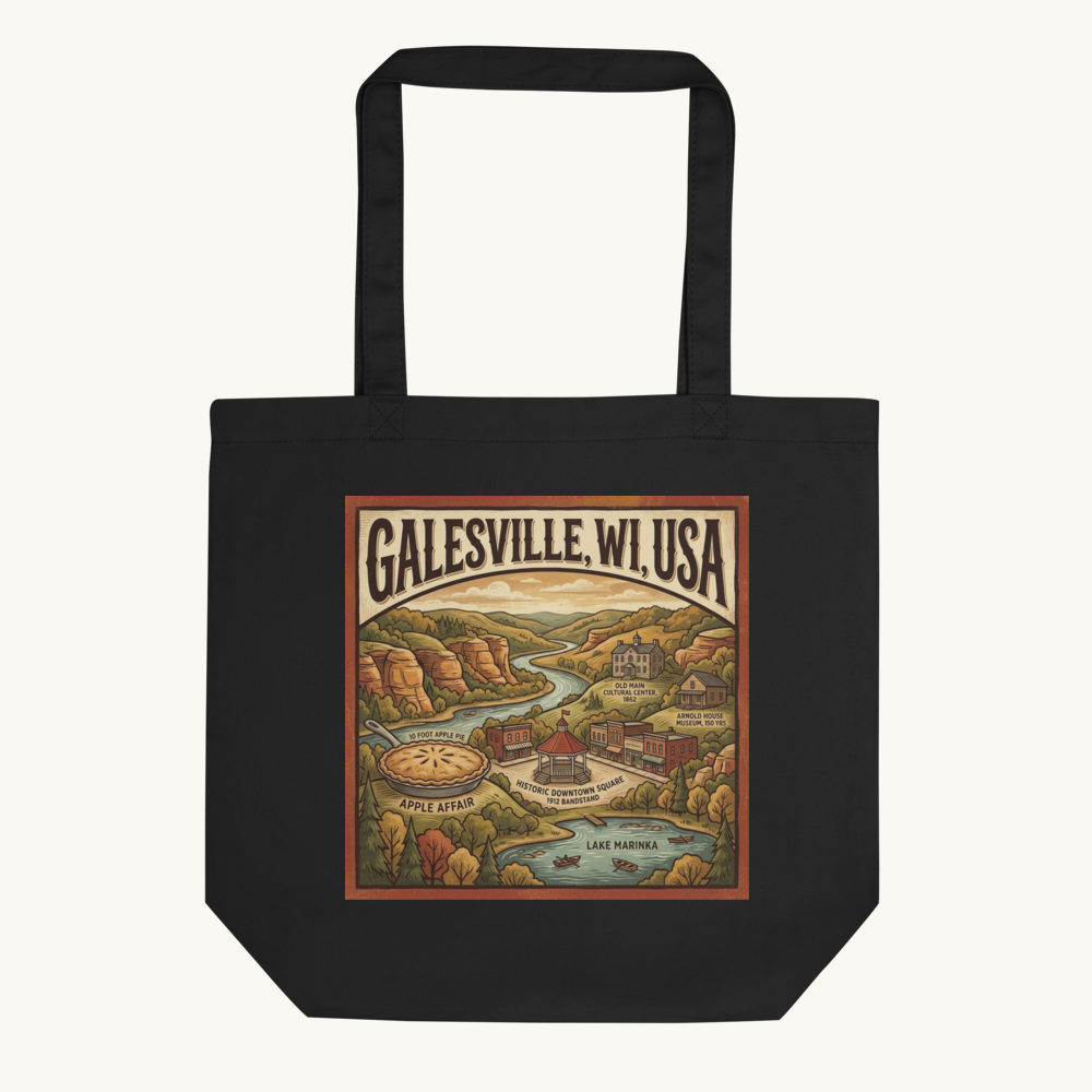 Galesville, WI Tote Bag
