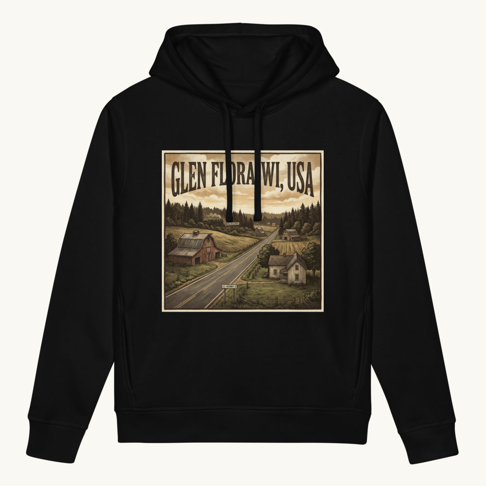 Glen Flora, WI Hoodie