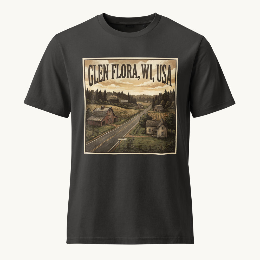 Glen Flora, WI Vintage Tee