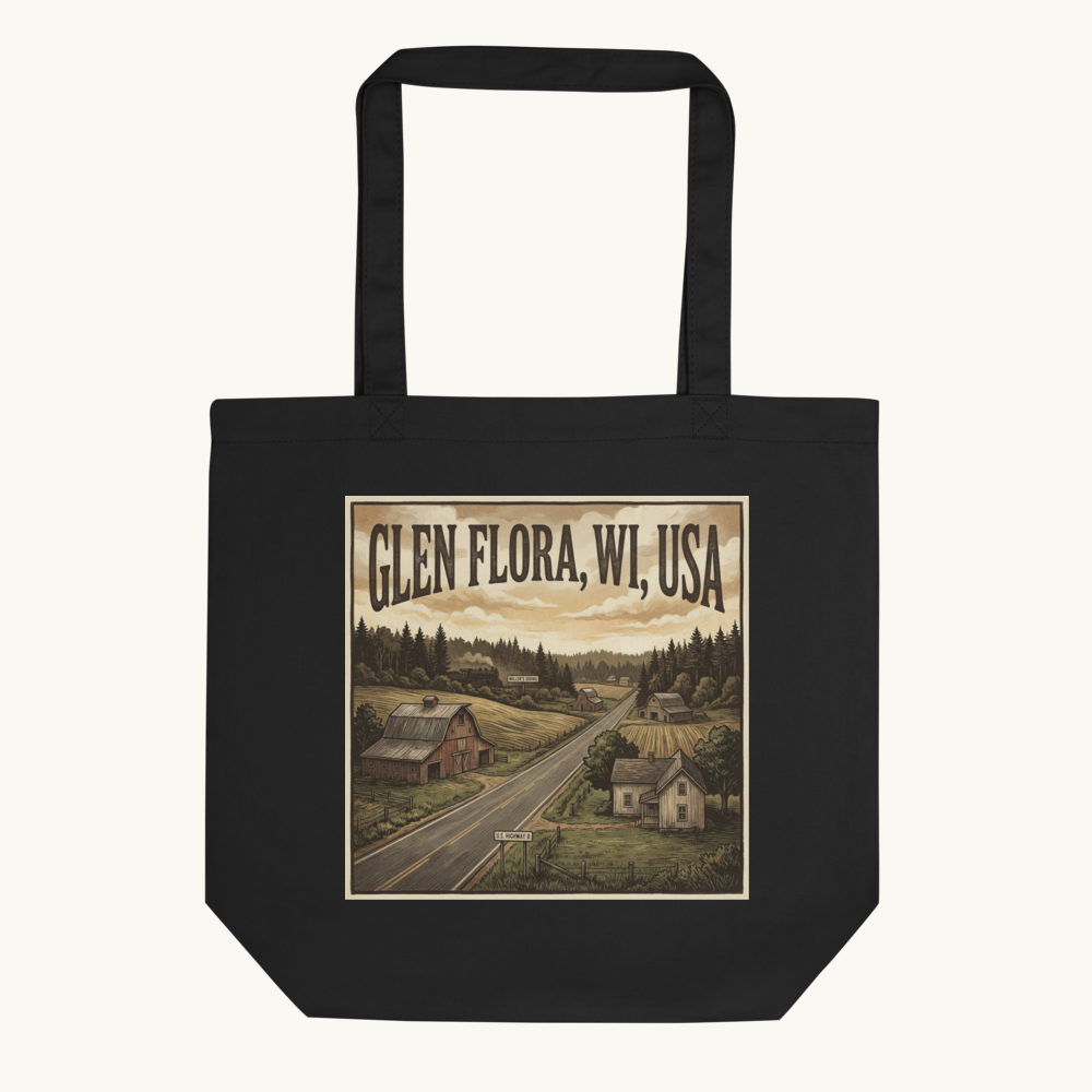 Glen Flora, WI Tote Bag