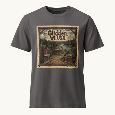Glidden, WI Vintage Tee
