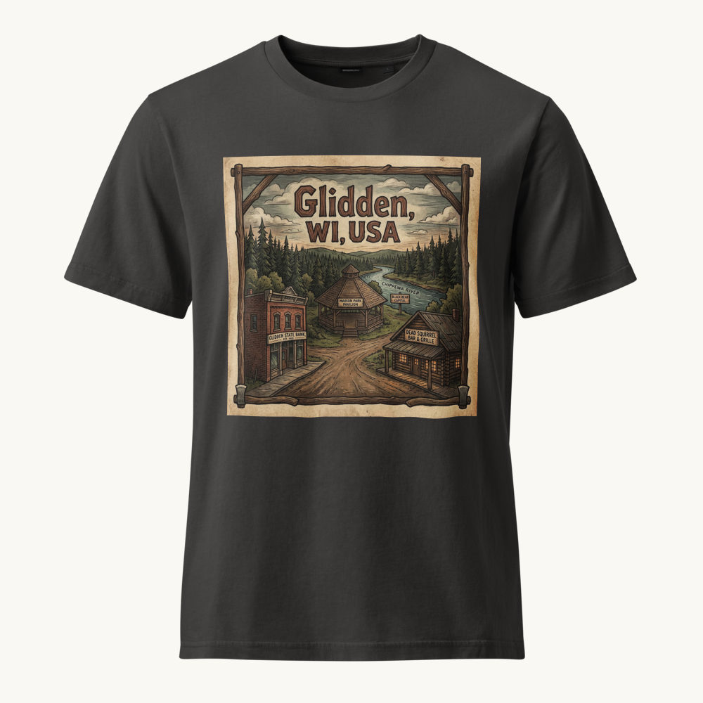 Glidden, WI Vintage Tee