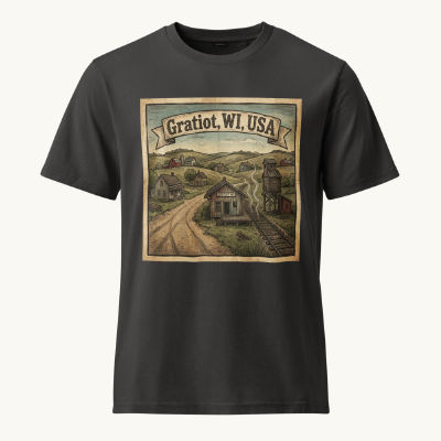 Gratiot, WI Vintage Tee