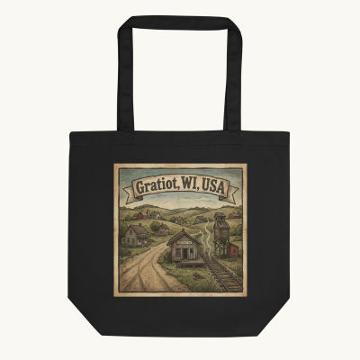 Gratiot, WI Tote Bag