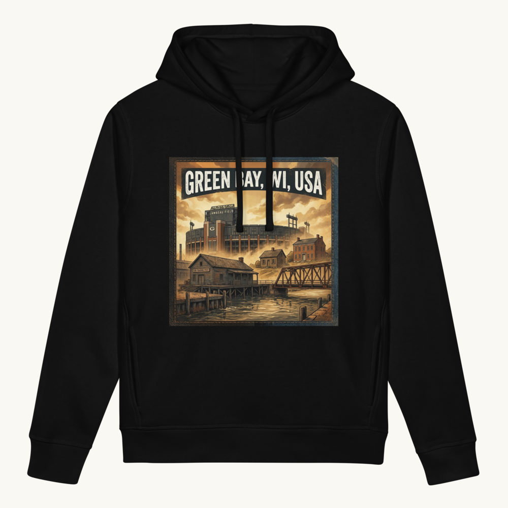Green Bay, WI Hoodie