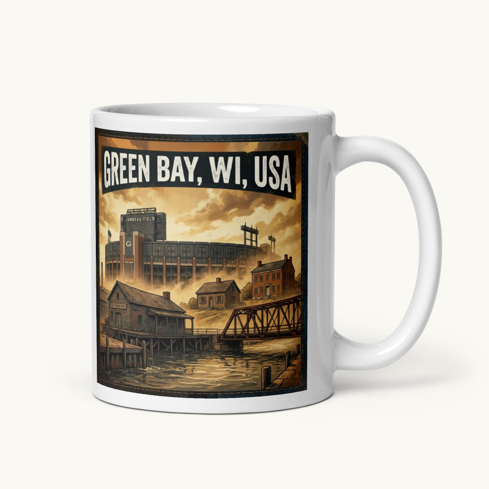 Green Bay, WI Coffee Mug