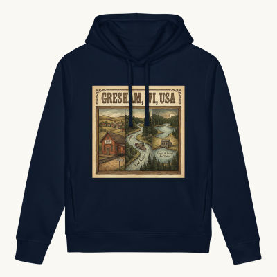 Gresham, WI Hoodie