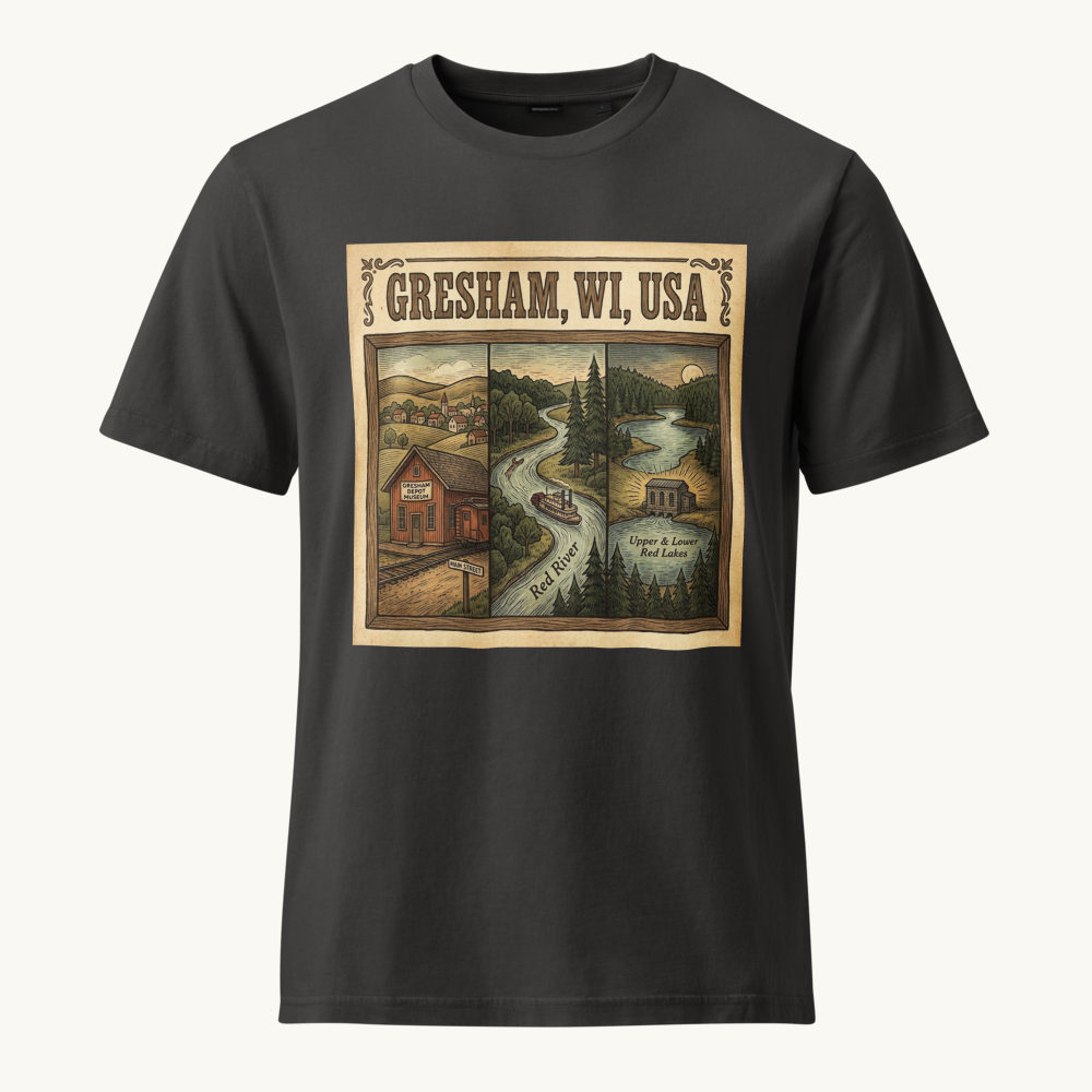 Gresham, WI Vintage Tee