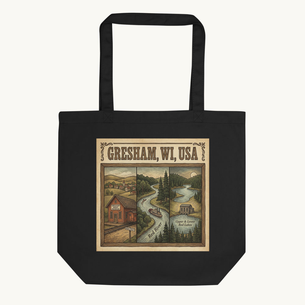 Gresham, WI Tote Bag
