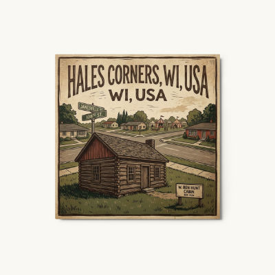 Hales Corners, WI Metal Print