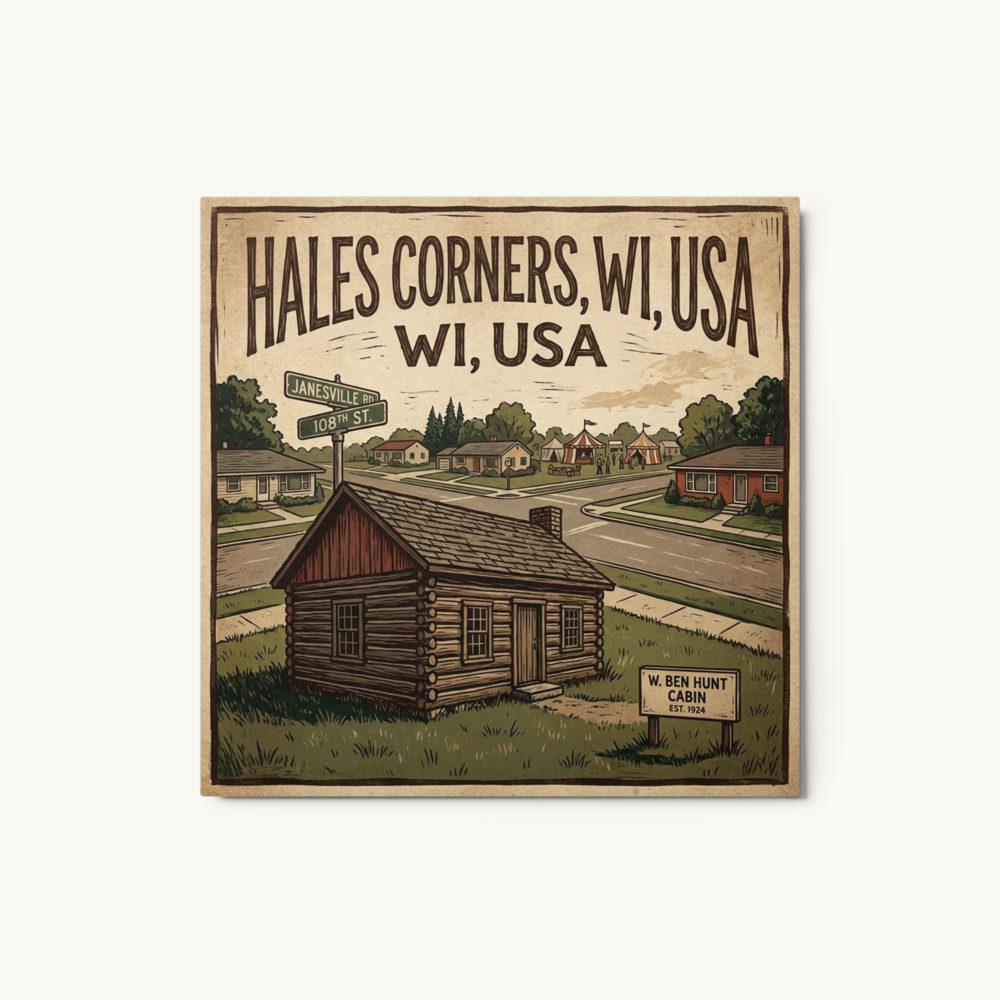 Hales Corners, WI Metal Print