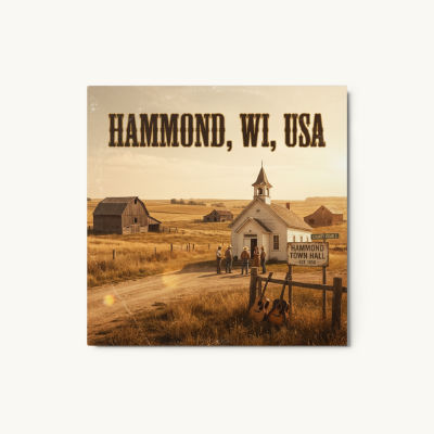 Hammond, WI Metal Print