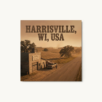 Harrisville, WI Metal Print