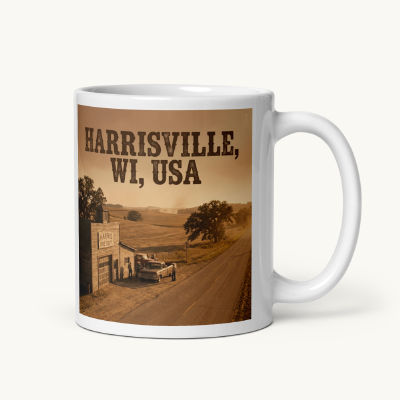 Harrisville, WI Coffee Mug