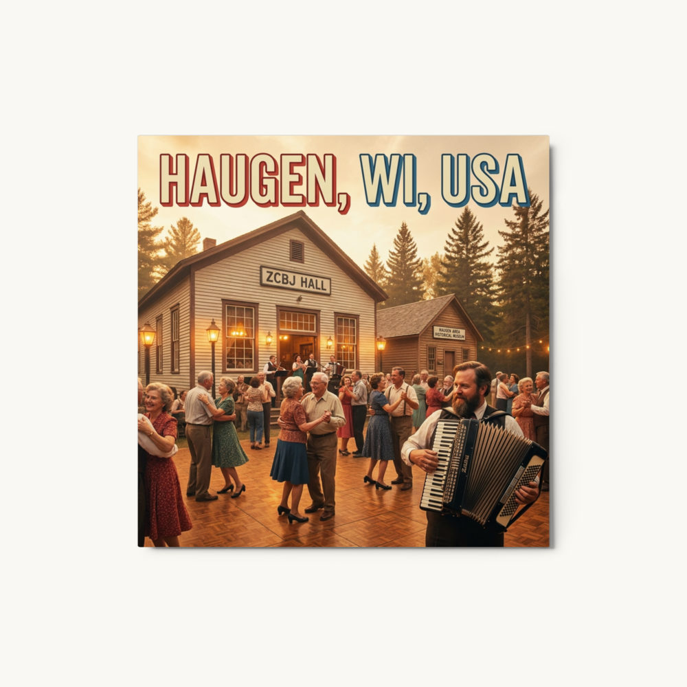 Haugen, WI Metal Print
