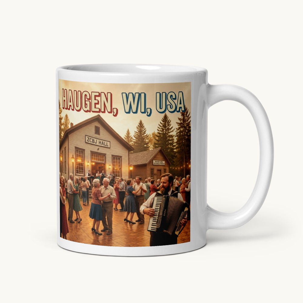 Haugen, WI Coffee Mug