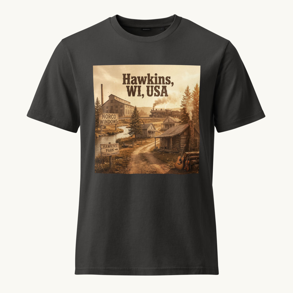 Hawkins, WI Vintage Tee