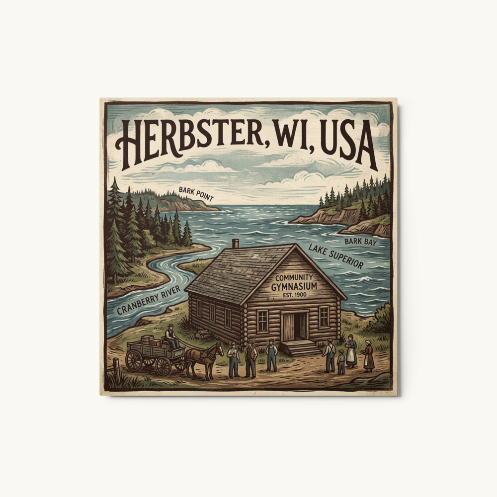 Herbster, WI Metal Print