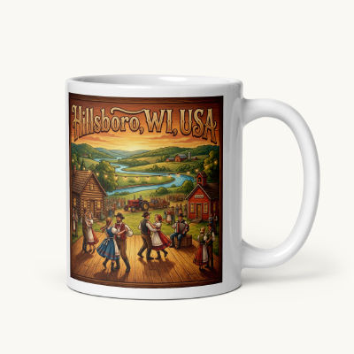 Hillsboro, WI Coffee Mug