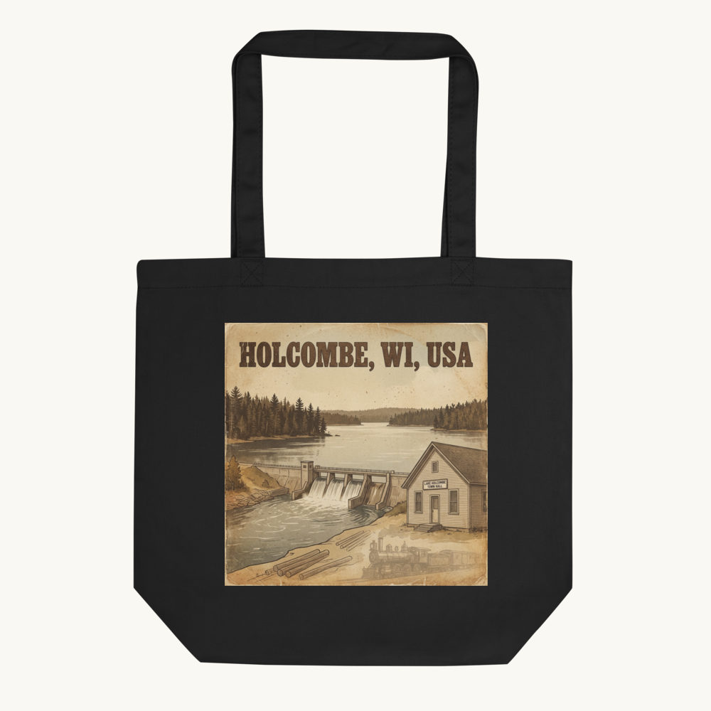 Holcombe, WI Tote Bag