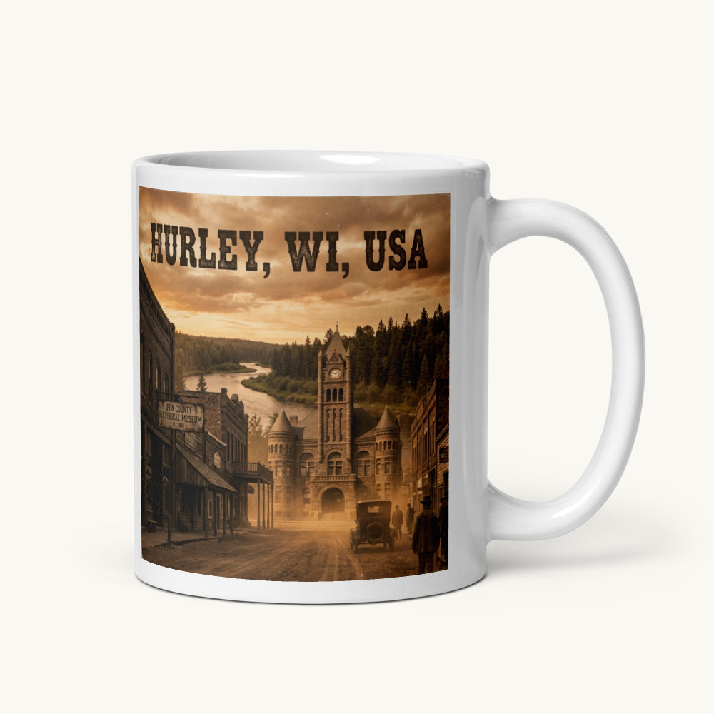 Hurley, WI Coffee Mug