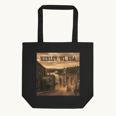 Hurley, WI Tote Bag