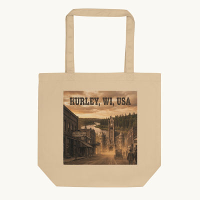 Hurley, WI Tote Bag