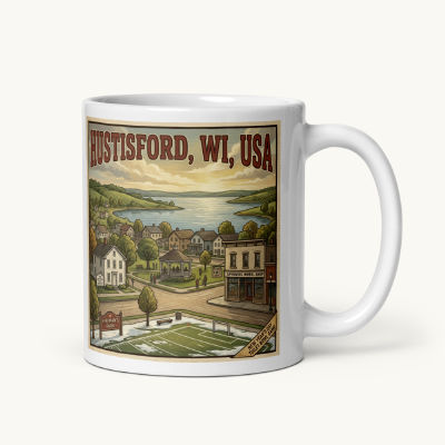 Hustisford, WI Coffee Mug