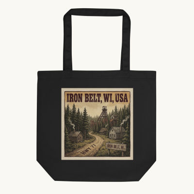 Iron Belt, WI Tote Bag