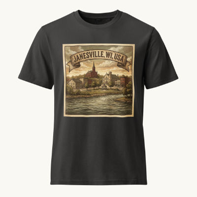 Janesville, WI Vintage Tee