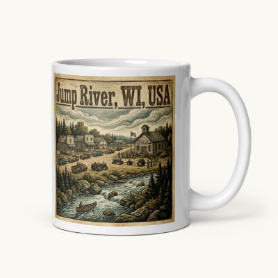 Jump River, WI Coffee Mug
