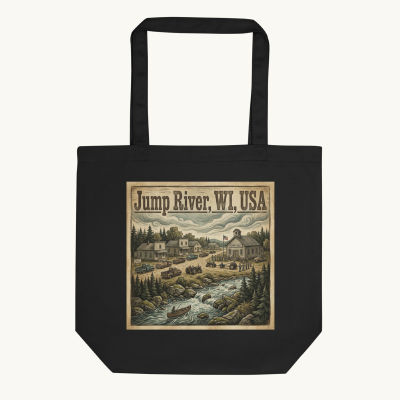 Jump River, WI Tote Bag