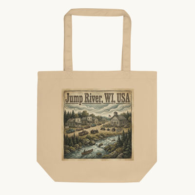 Jump River, WI Tote Bag