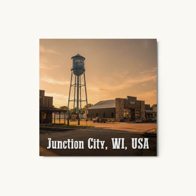 Junction City, WI Metal Print