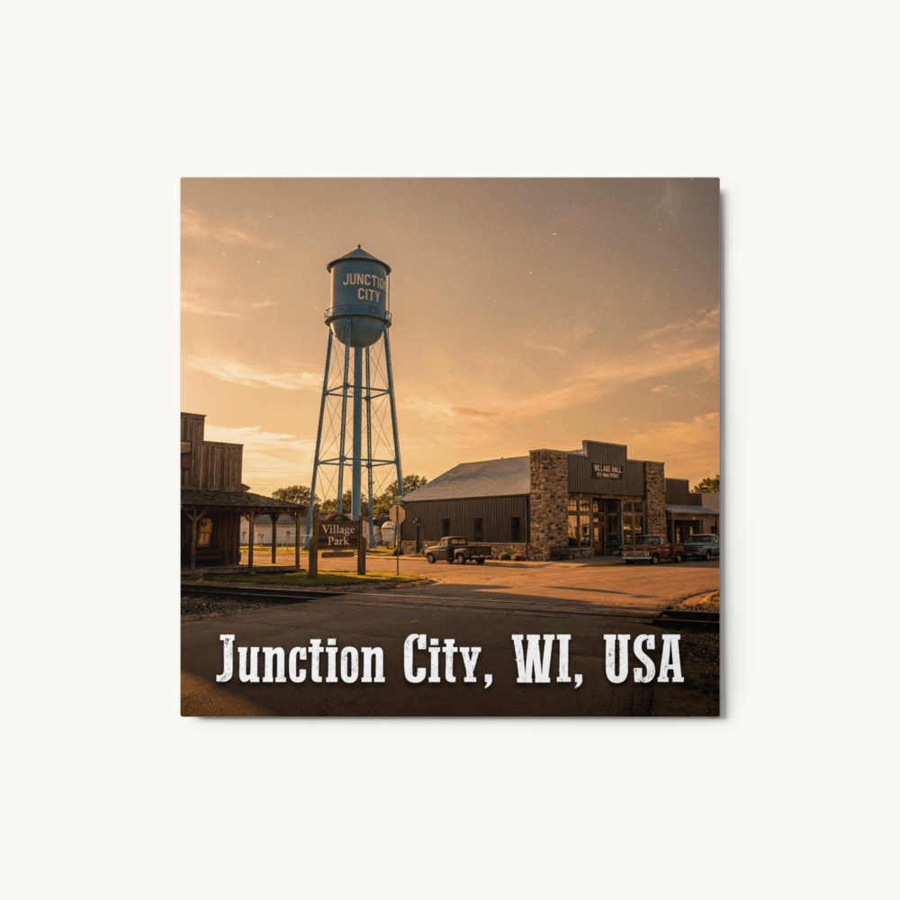 Junction City, WI Metal Print